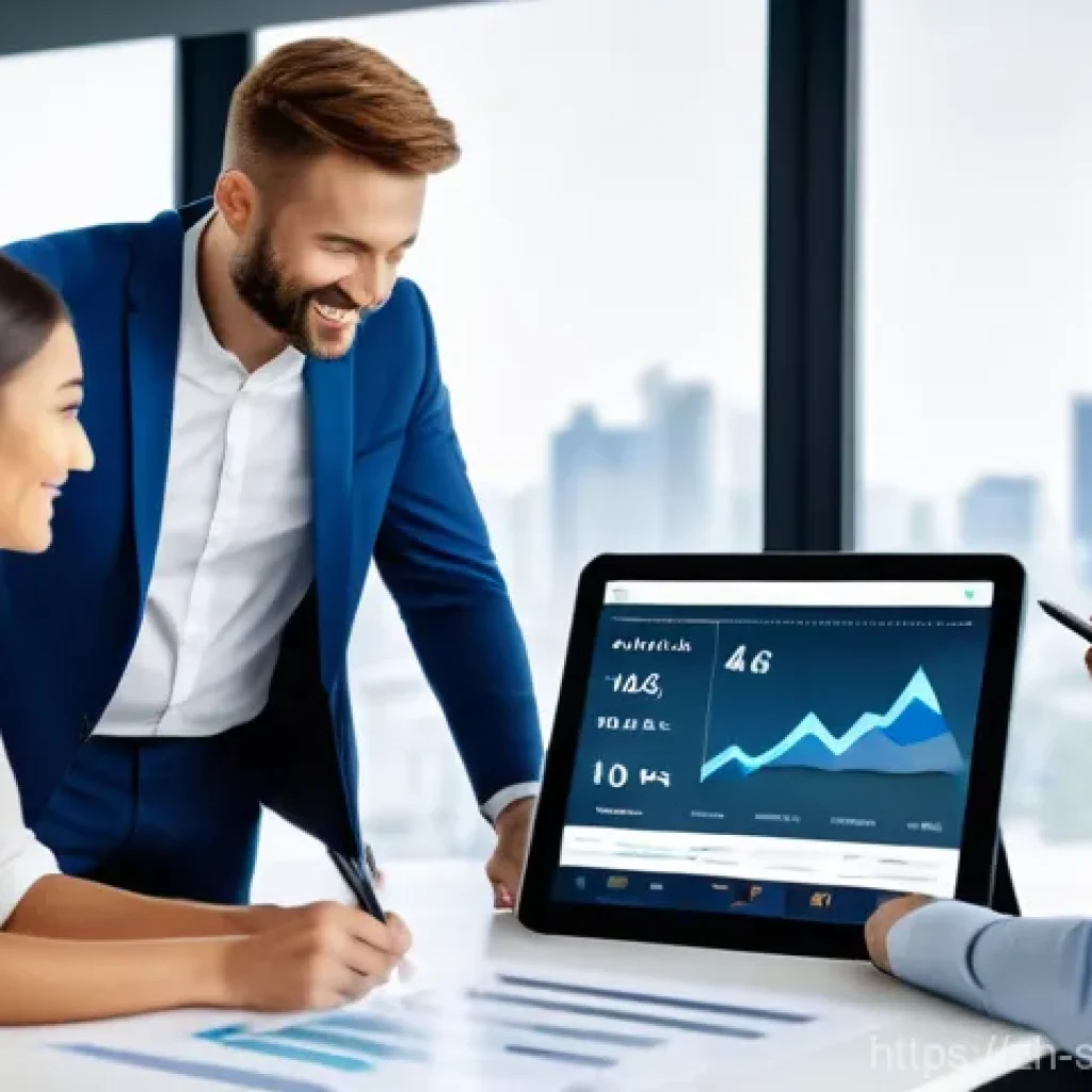 스포츠경영관리사와 스포츠 클럽 관리 전략 - A group of diverse professionals, including men and women aged 30-50, are gathered in a bright, mode...